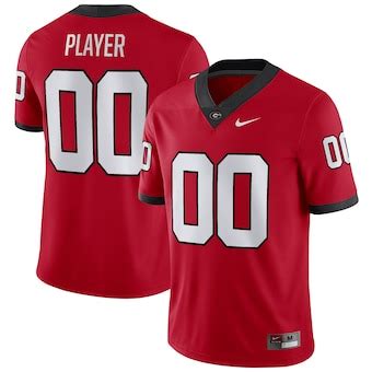 georgia bulldogs nike pick-a-player nil replica football jersey - red|Georgia NIL Football, Georgia Bulldogs NIL Football.